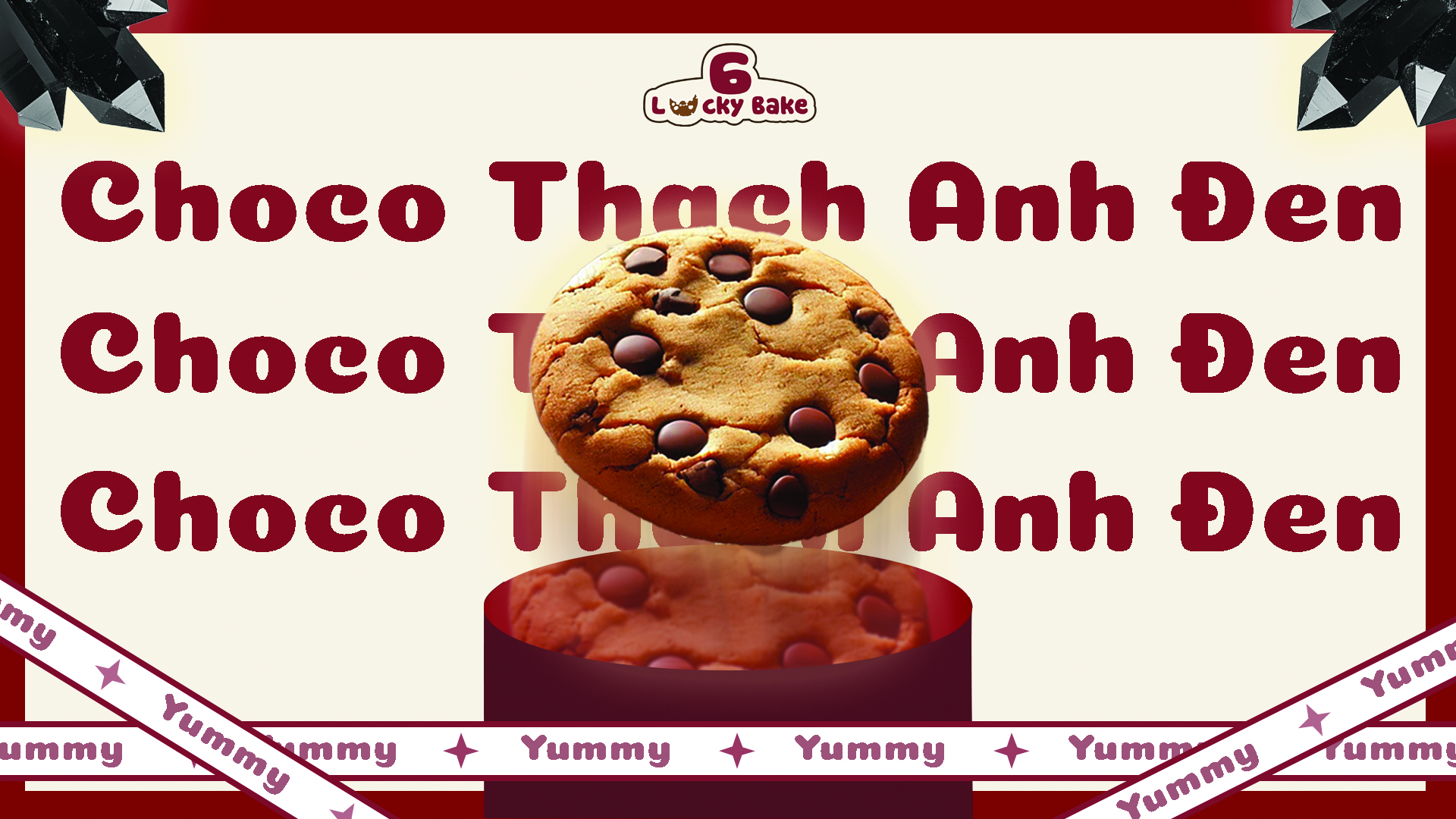 Choco Thạch Anh Đen của 6 Lucky Bake